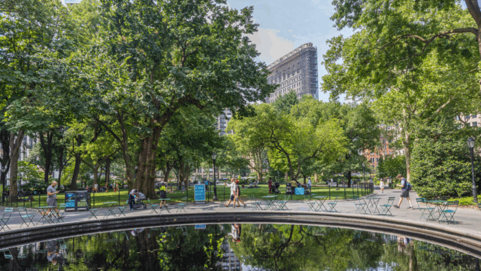 Madison Square Park Conservancy Pond