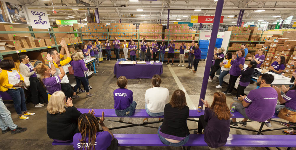 cradles to crayons warehouse