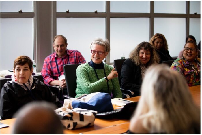 Cancercare group of people listening