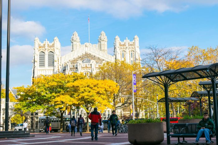 City College of New York Campus fall