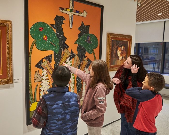Kids at the MOD