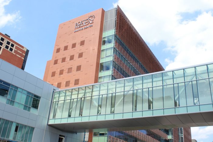 exterior of boston medical center