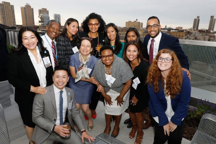 Reva Feinstein Columbia University School of Nursing ribbon cutting