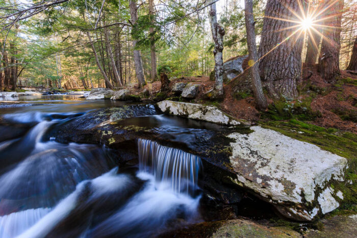 SELT Smith Flume on the Mad River in Farmington, New Hampshire