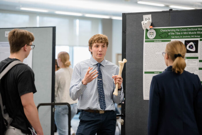 St. Norbert College undergraduate research forum poster session