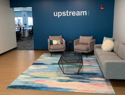 upstream office lobby