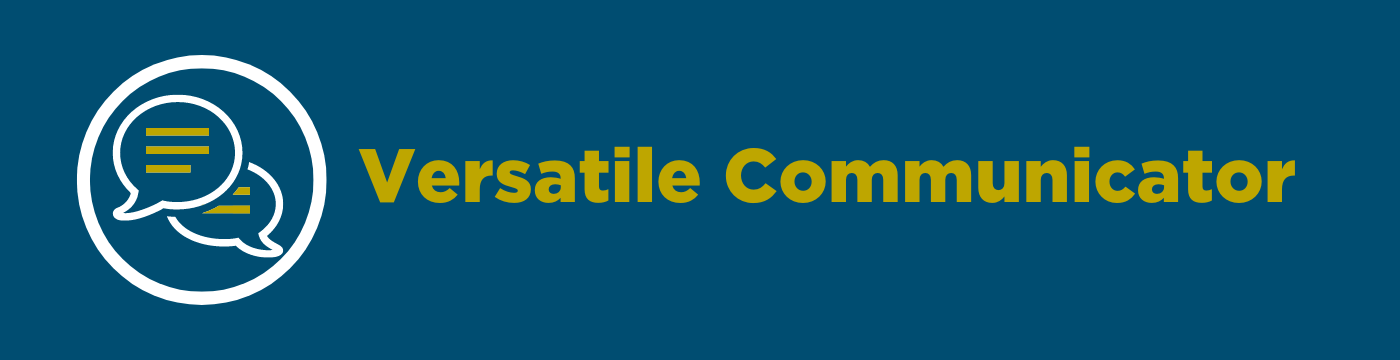versatile communicator