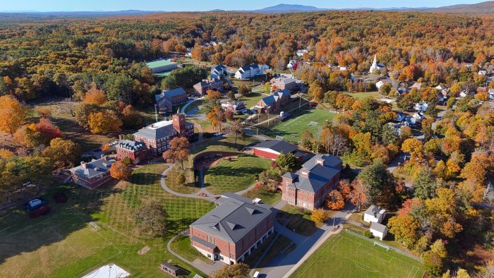 Cushing Campus in Fall