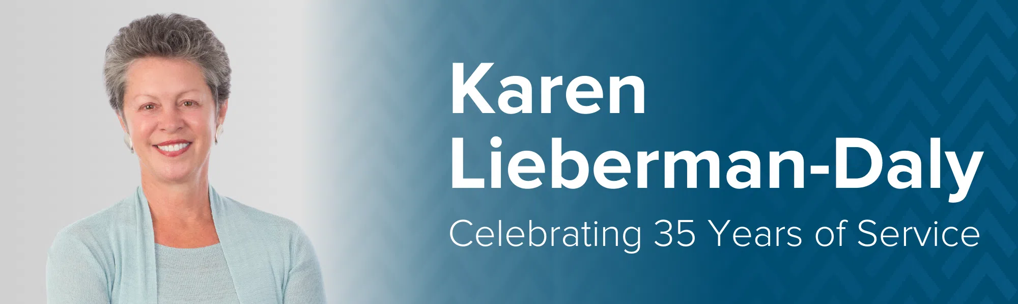 Celebrating Karen Lieberman-Daly Banner